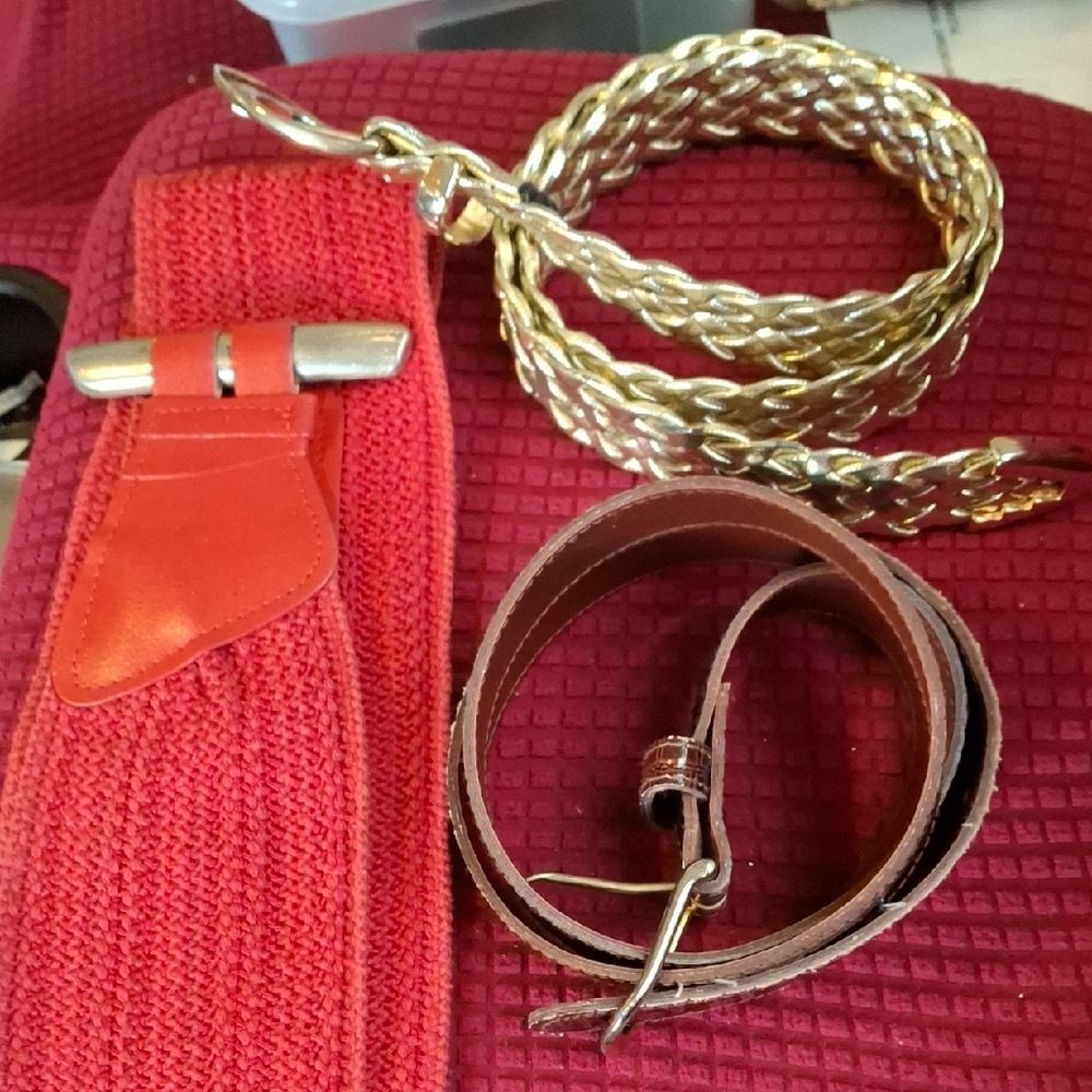 Womans Set of 3 Belts